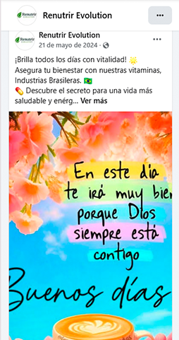 Pantalla de inicio de la app